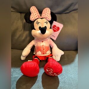 Minnie Mouse Disney 17” plush NWT